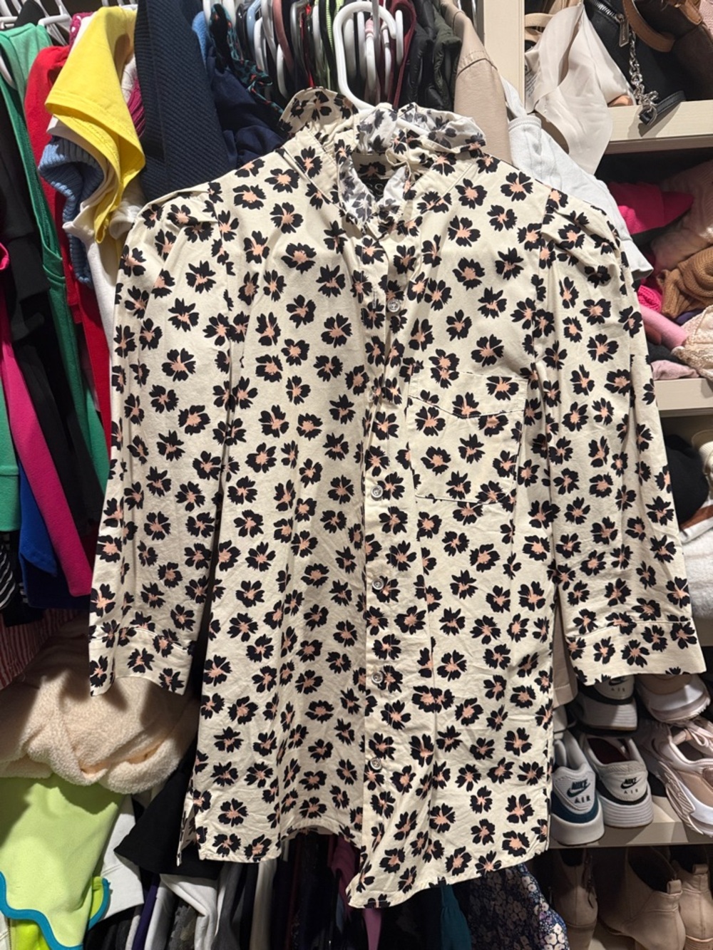 SSYS riffle neck poplin XS
